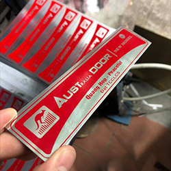 Tem nhôm in đẹp giá rẻ - Mẫu 19