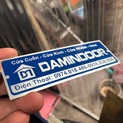Tem nhôm in đẹp giá rẻ - Mẫu 25