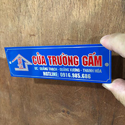 Tem nhôm in đẹp giá rẻ - Mẫu 30