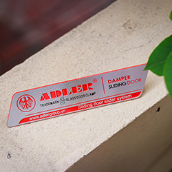 In tem nhôm xước đẹp giá rẻ - Mẫu 38
