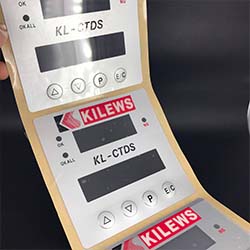 In tem nhựa nút nổi điều khiển bền đẹp - Mẫu 37