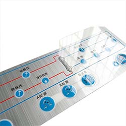 In tem nhựa nút nổi điều khiển bền đẹp - Mẫu 38