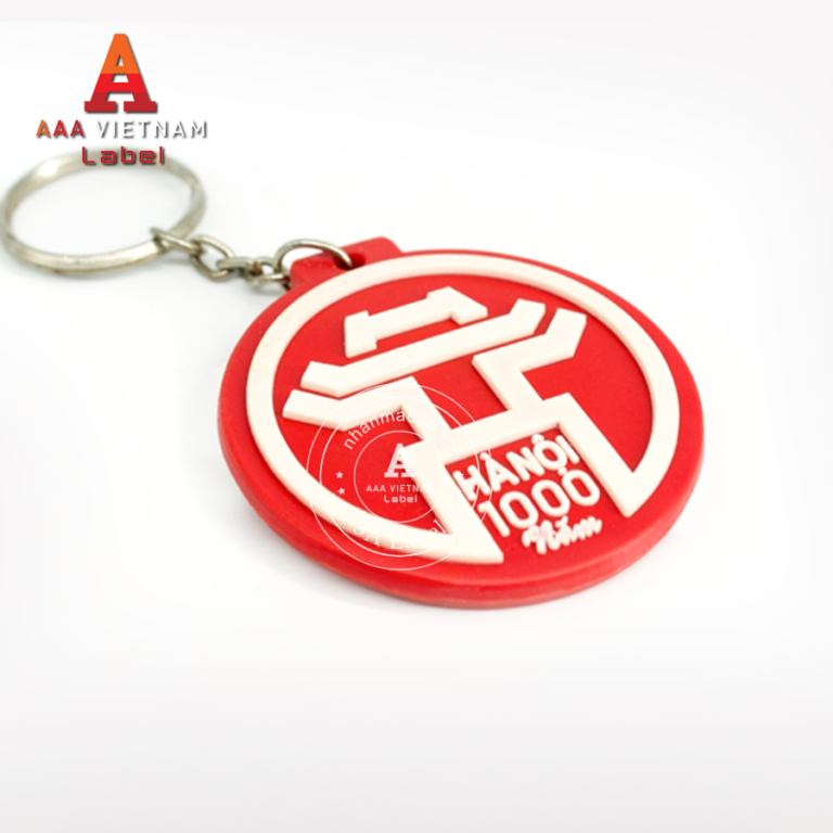 Móc khóa nhựa dẻo PVC - Mẫu 19