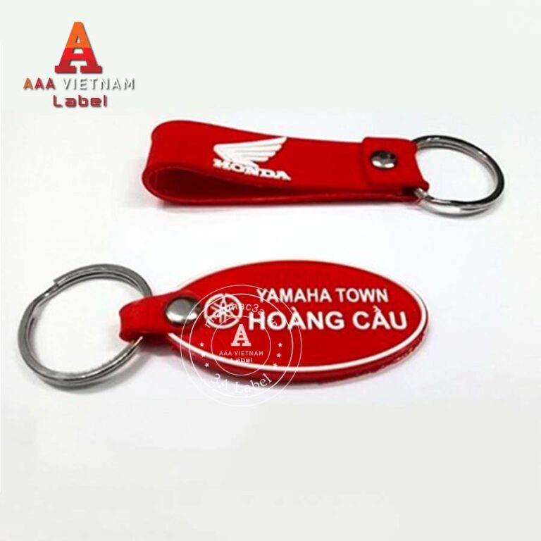 Móc khóa nhựa dẻo PVC - Mẫu 9