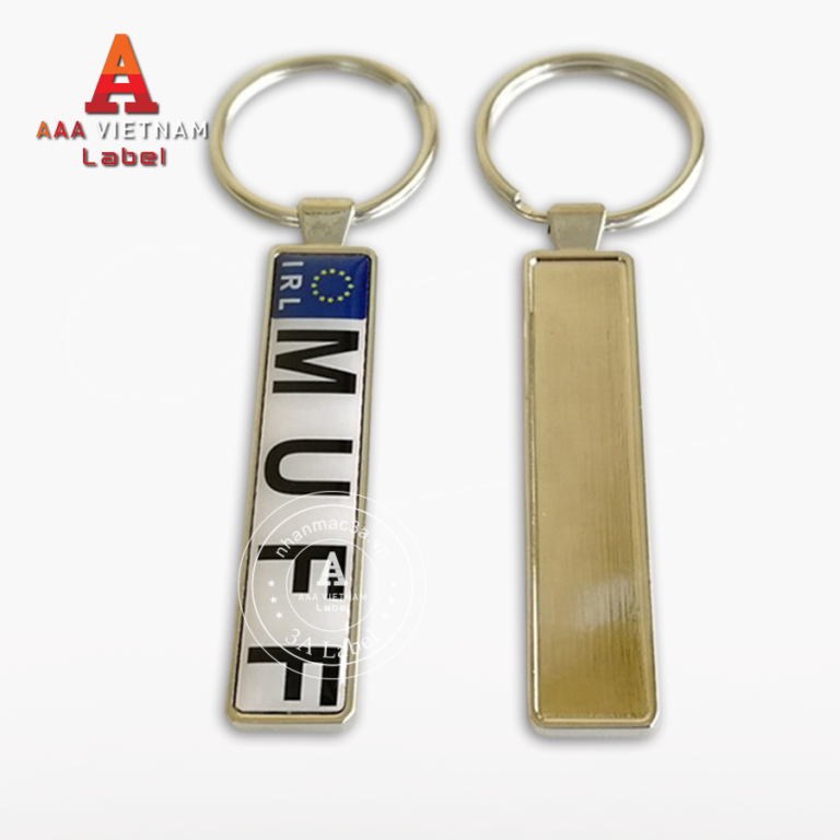 Móc khóa kim loại - Mẫu 9