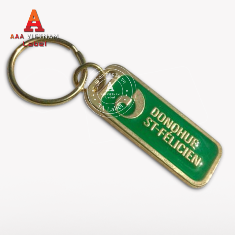Móc khóa kim loại - Mẫu 12