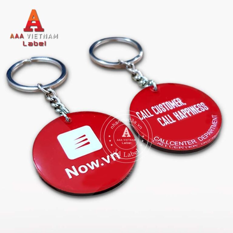 Móc khóa mica - Mẫu 14