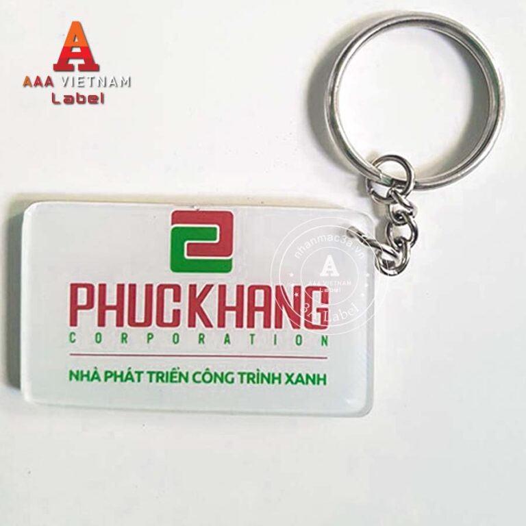 Móc khóa mica - Mẫu 22