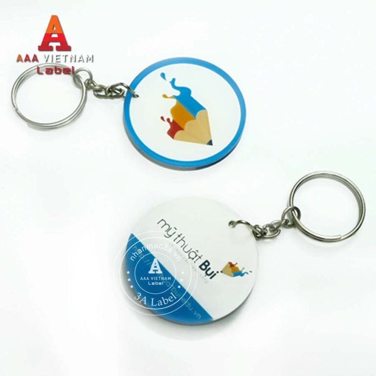 Móc khóa mica - Mẫu 8