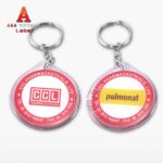 Móc khóa nhựa đổ keo epoxy - Mẫu 10