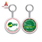 Móc khóa nhựa đổ keo epoxy - Mẫu 18