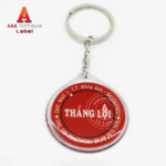 Móc khóa nhựa đổ keo epoxy - Mẫu 16