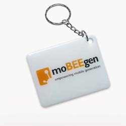 Móc khóa nhựa đổ keo epoxy - Mẫu 2