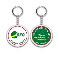 Móc khóa nhựa đổ keo epoxy - Mẫu 21