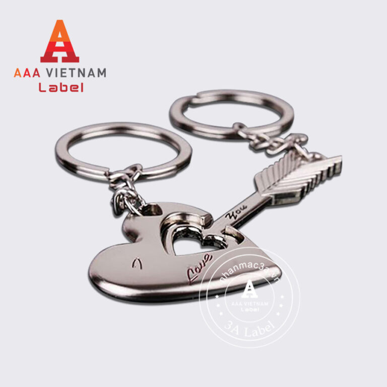 Móc khóa kim loại - Mẫu 27