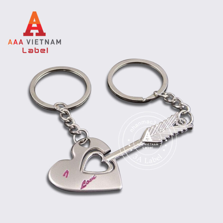 Móc khóa kim loại - Mẫu 33