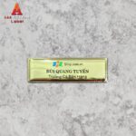 Thẻ tên nhân viên cài áo đẹp - Mẫu 10
