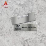 Thẻ tên nhân viên cài áo đẹp - Mẫu 05