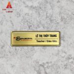 Thẻ tên nhân viên cài áo đẹp - Mẫu 02