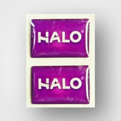 In logo tem nhựa phủ keo epoxy giá rẻ - Mẫu 46