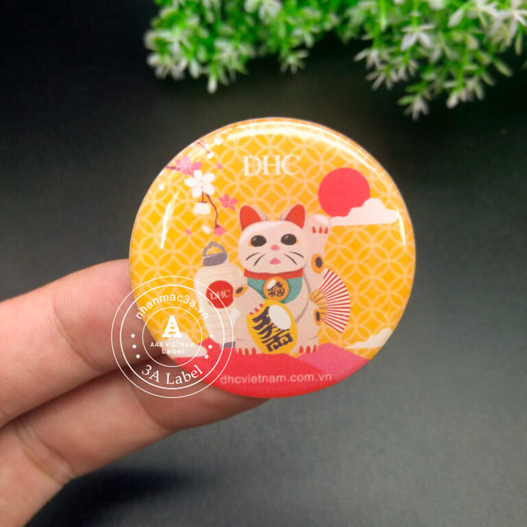 In logo tem nhựa phủ keo epoxy giá rẻ - Mẫu 53