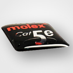 In logo tem nhựa phủ keo epoxy giá rẻ - Mẫu 54