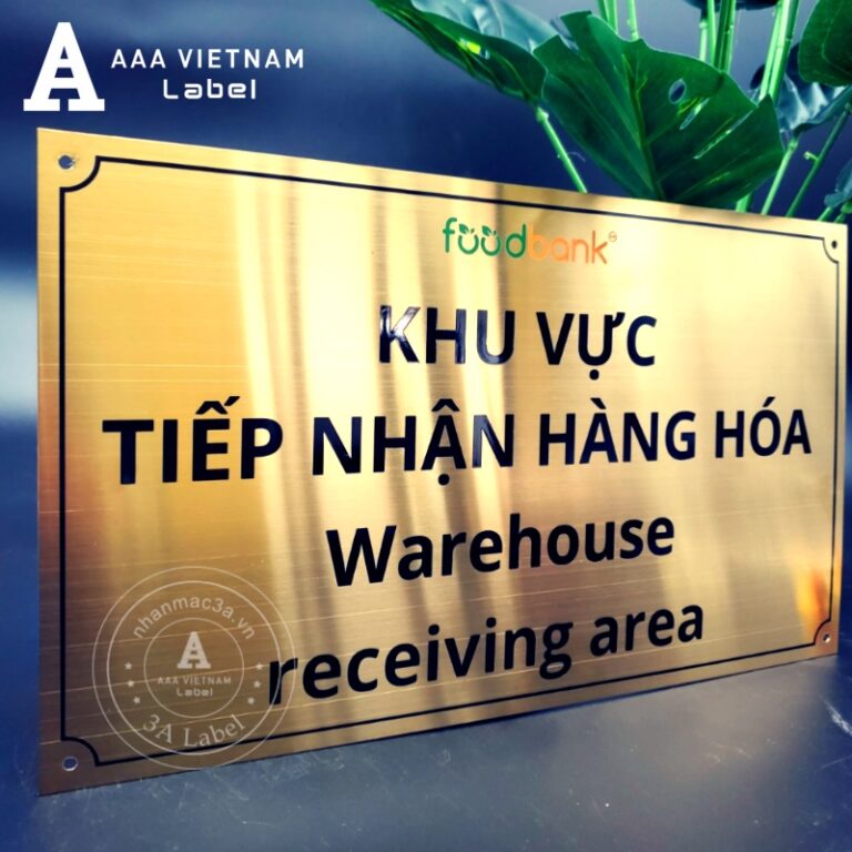 Biển Phòng Ban - Mẫu 30