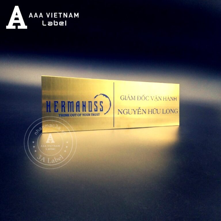 Biển Phòng Ban - Mẫu 33