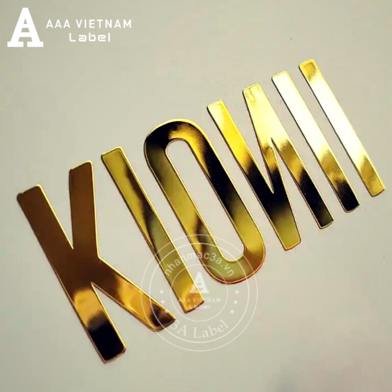 Tem Dán Mỹ Phẩm - Mẫu 10