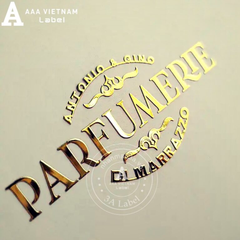Tem Dán Mỹ Phẩm - Mẫu 08