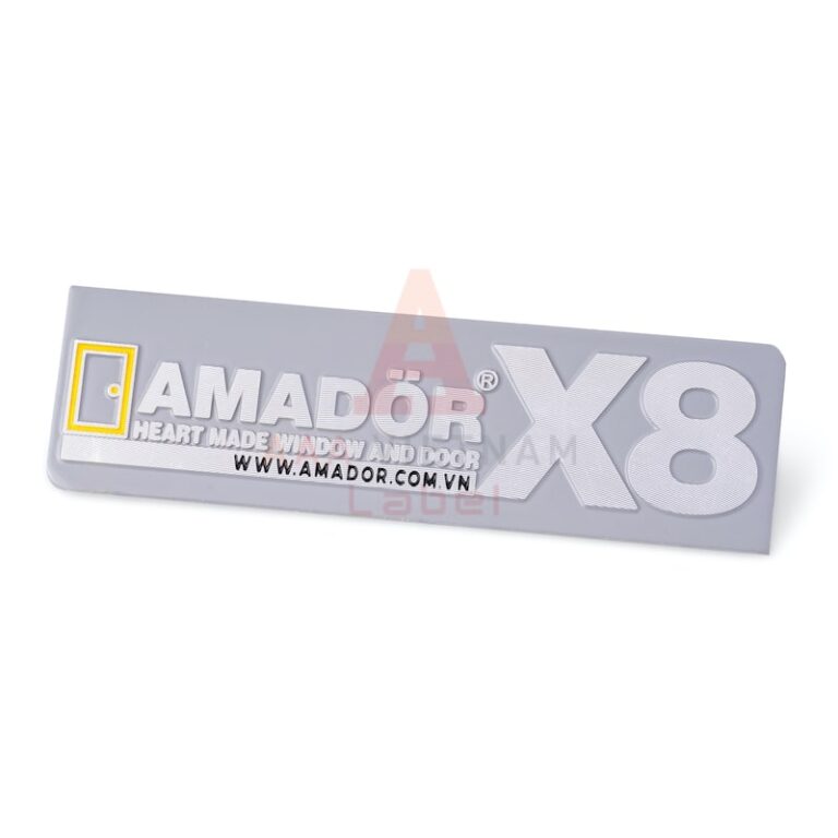 In tem nhôm xước đẹp giá rẻ - Mẫu 59