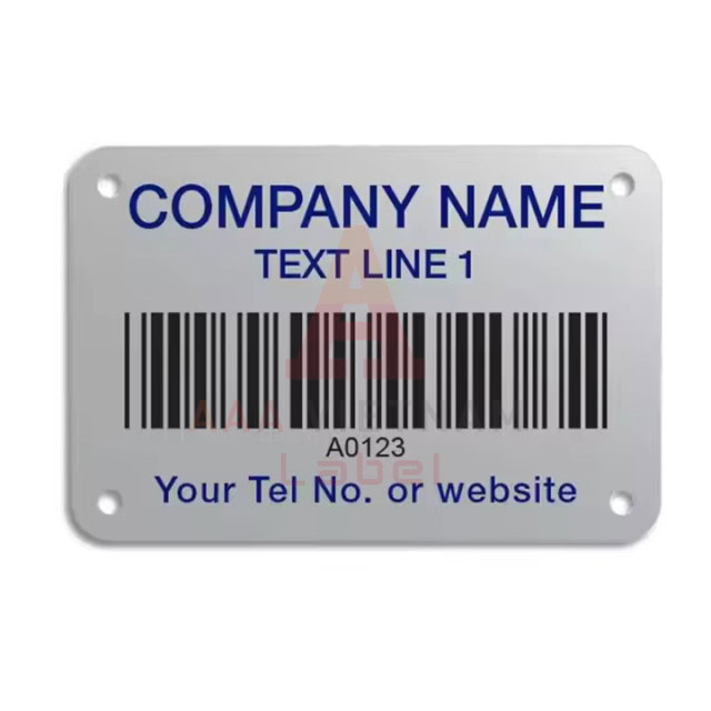 In tem QR code kim loại - Mẫu 06 - Nhãn Mác 3A
